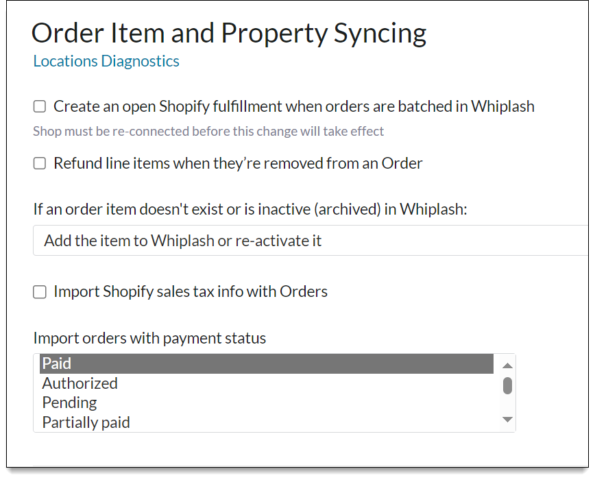 Whiplash-Shops-Settings-Order Item and Property Syncing.png